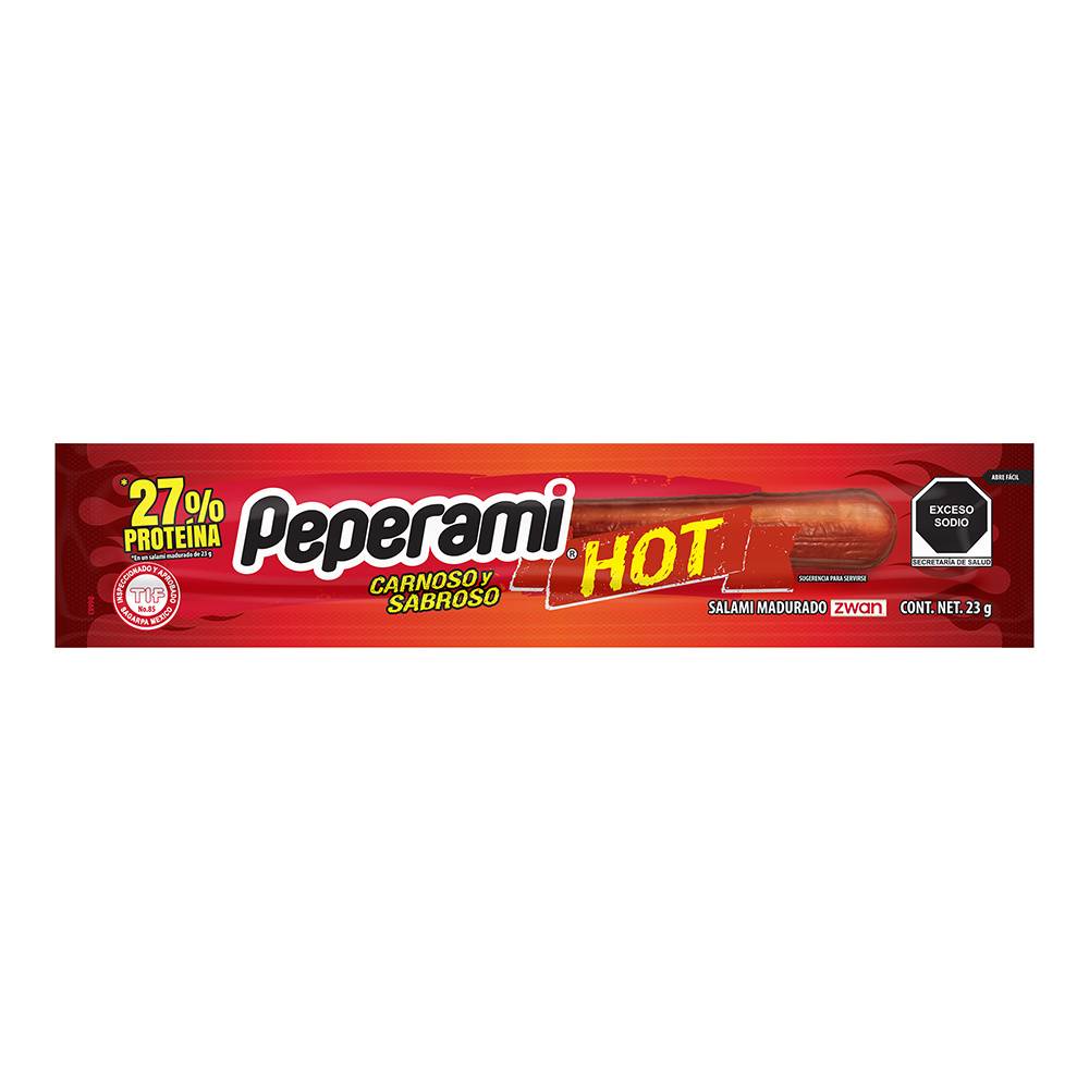 Peperami salami hot (sobre 23 g)