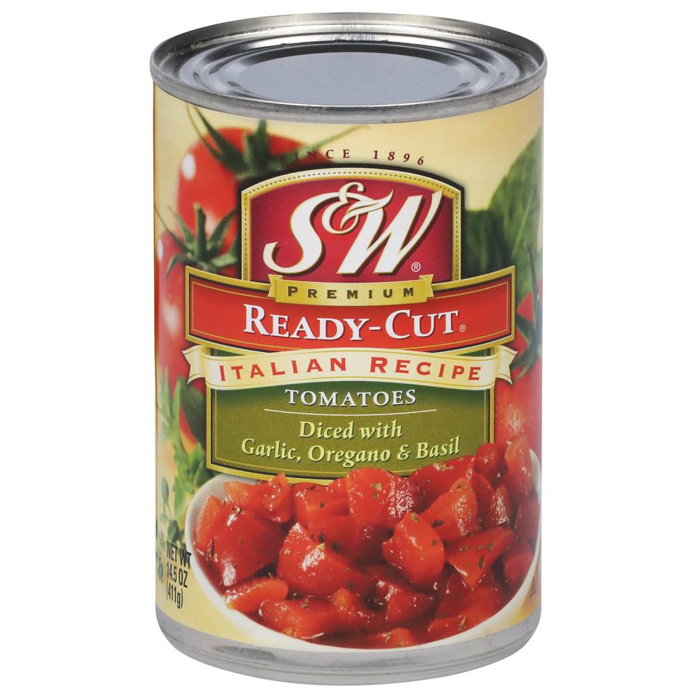 S&W Diced Italian Tomatoes