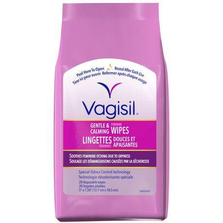 Vagisil Feminine Anti-Itch Wipes (20 units)