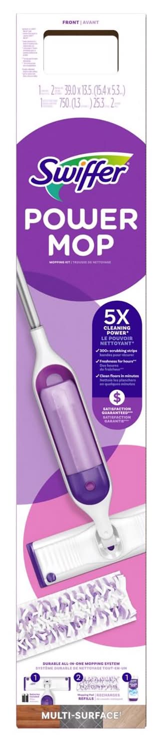 Swiffer Power Mop 14.5 In. W Dry/Wet Spray Mop Kit