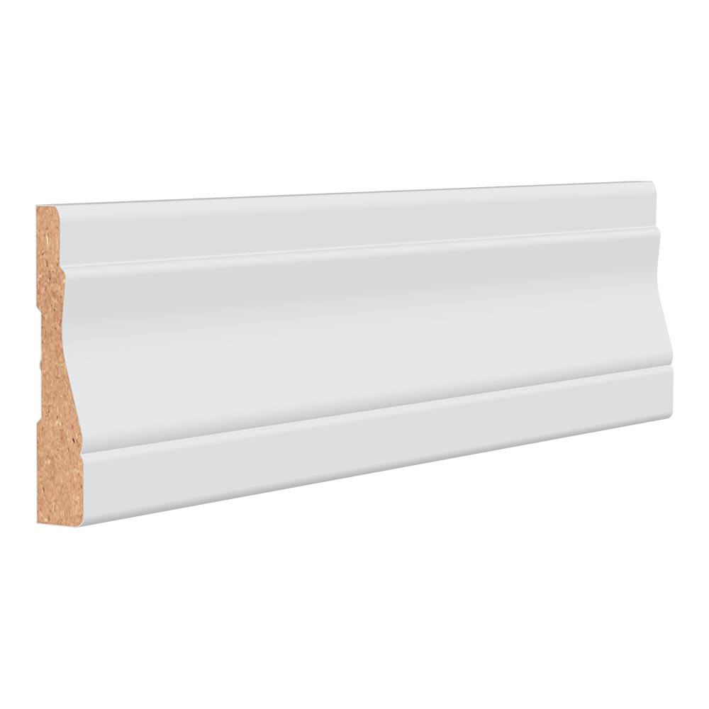 allen + roth 9/16-in x 3-1/8-in x 8-ft Painted MDF 444 Casing | 444-PFMDF8