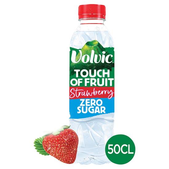 Volvic Touch of Fruit saveur Fraise sans sucre ajouté bouteille 50 cl