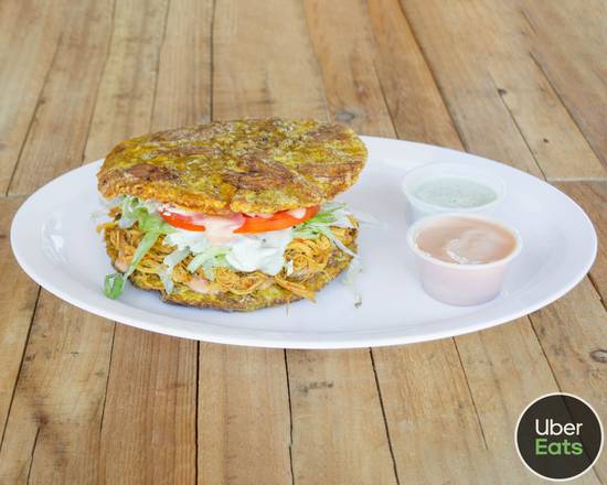 Order Patacon food online from Arepa Burger Waterford Lakes store, Orlando on bringmethat.com