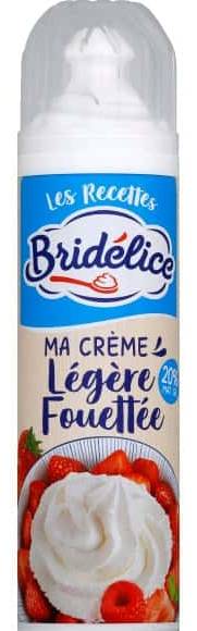 Bridélice - Crème fouettée légère (250g)