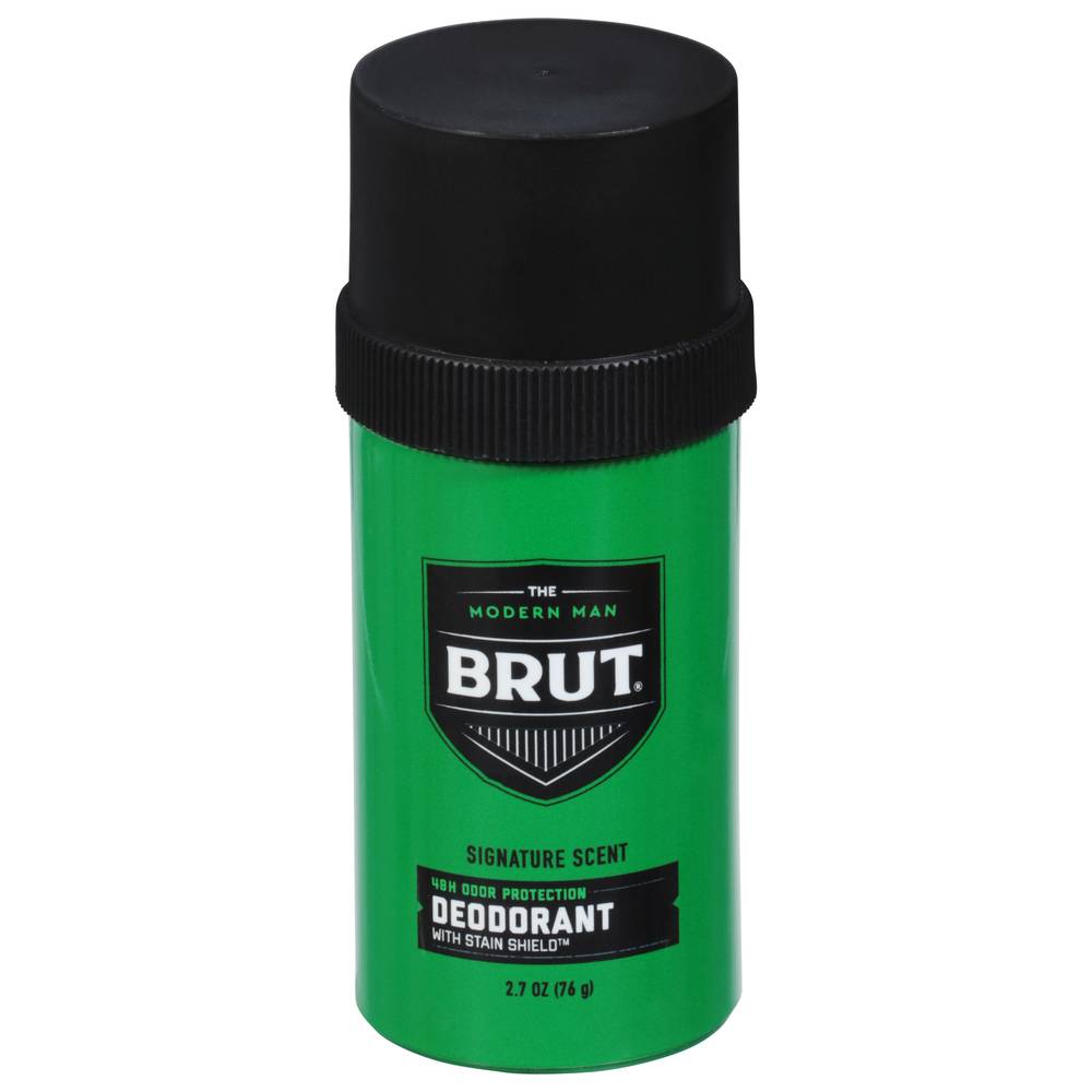Brut Signature Scent Deodorant With Stain Shield