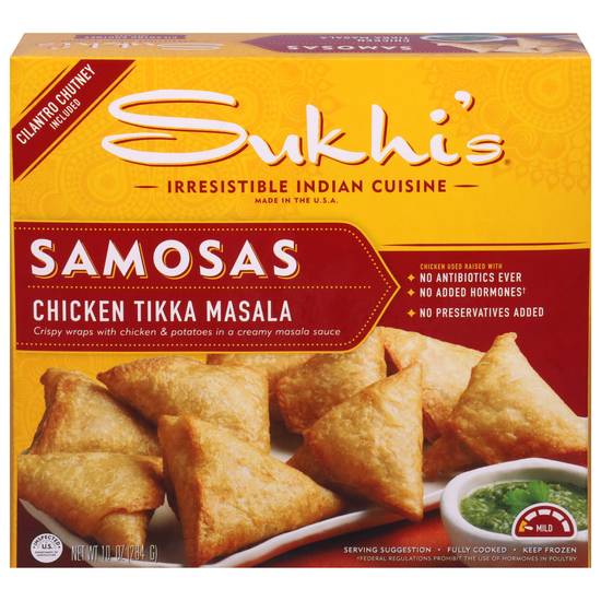 Sukhi's Samosas Chicken Tikka Masala