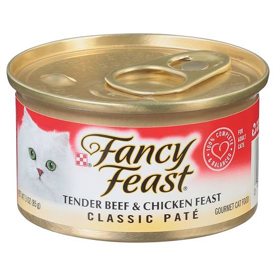 Purina Fancy Feast Classic Tender Beef & Chicken Wet Cat Food (3 oz)