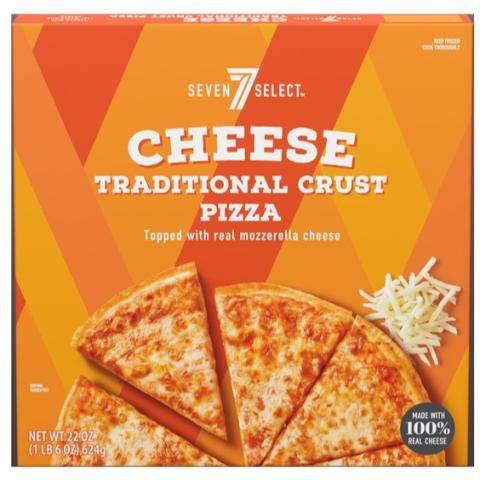 7-Select Traditional Crust Pizza Cheese 22oz