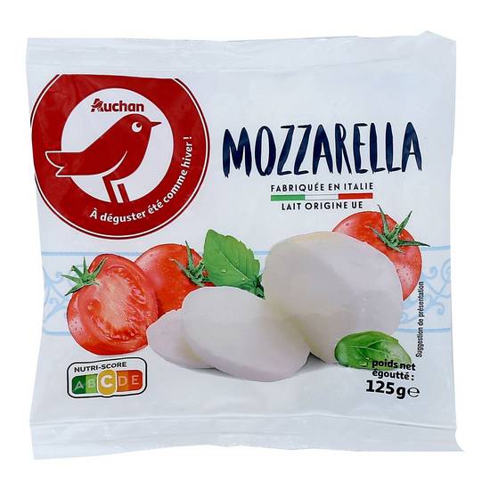 Mozzarella AUCHAN 125g