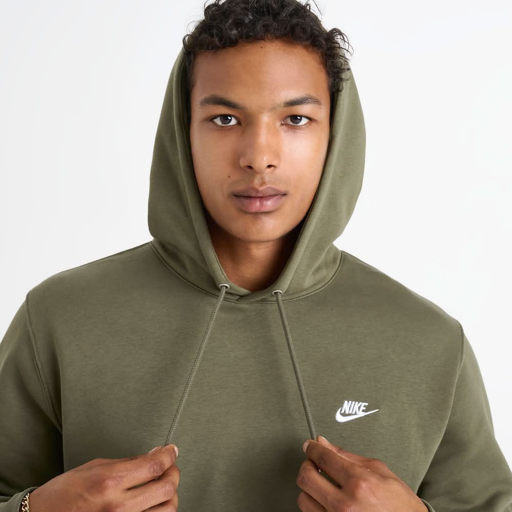Nike Club Fleece Premium Embroidered Pullover Hoodie Delivery Near