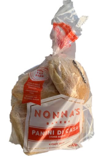 Nonna's Panini Di Casa Rolls (4 pack)