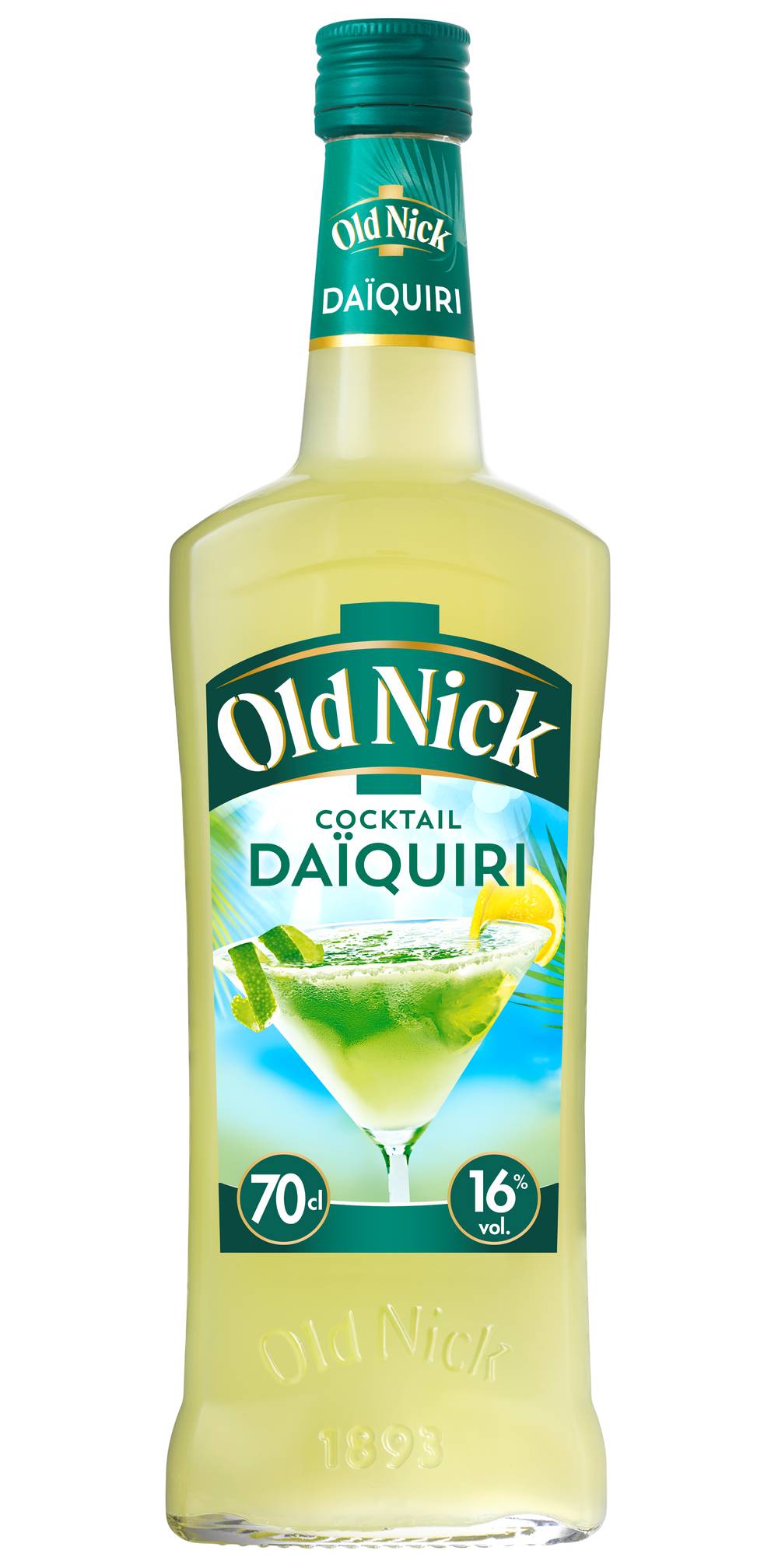 Old Nick - Cocktail daïquiri à base de rhum (700 ml)