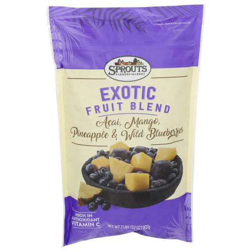 Sprouts Exotic Fruit Blend Acai, Mango, Pineapple & Wild Blueberries