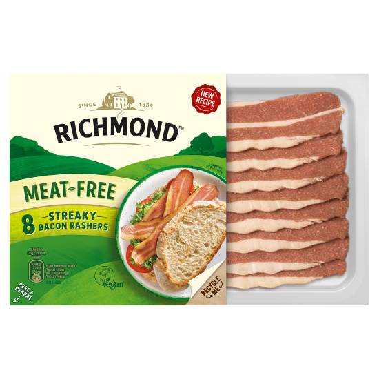 Richmond Meat Free Streaky Bacon Rashers (8ct)