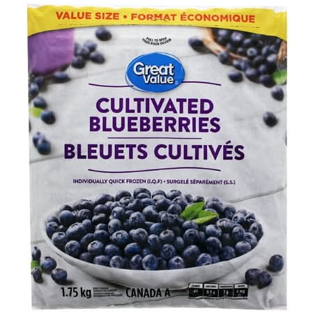 Great Value Cultivated Blueberries (1.75 kg)