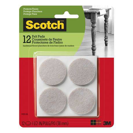 Scotch Round Felt Pads