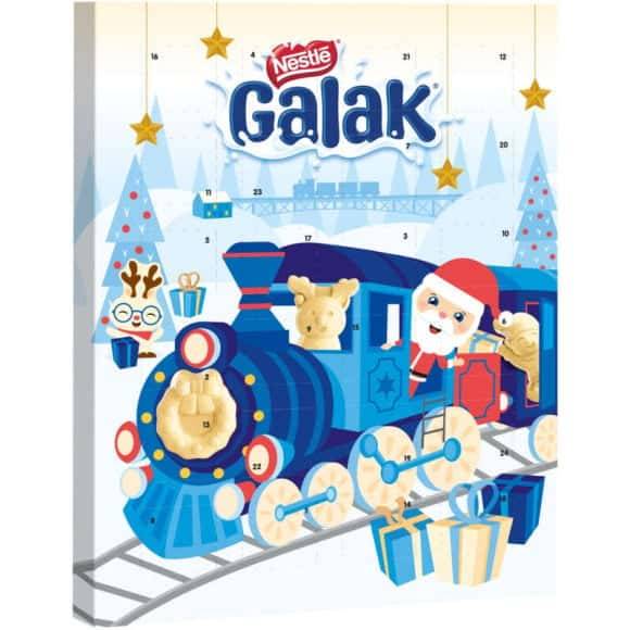 Galak Calendrier De L Avent Au Chocolat Blanc La Boite De 85G