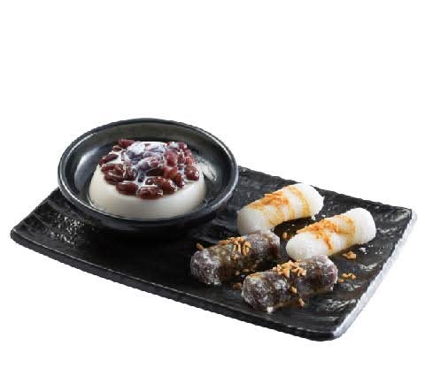 Q Mochi & Almond Pudding Combo