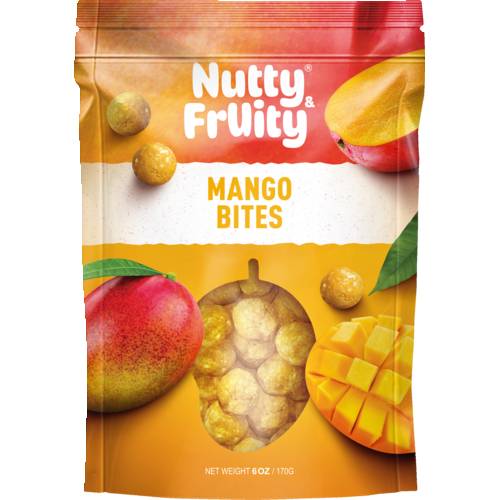 Nutty & Fruity Mango Bites