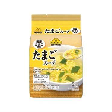 トップバリュ ベストプライス たまごスープ 26．0g（5食）4549414393873