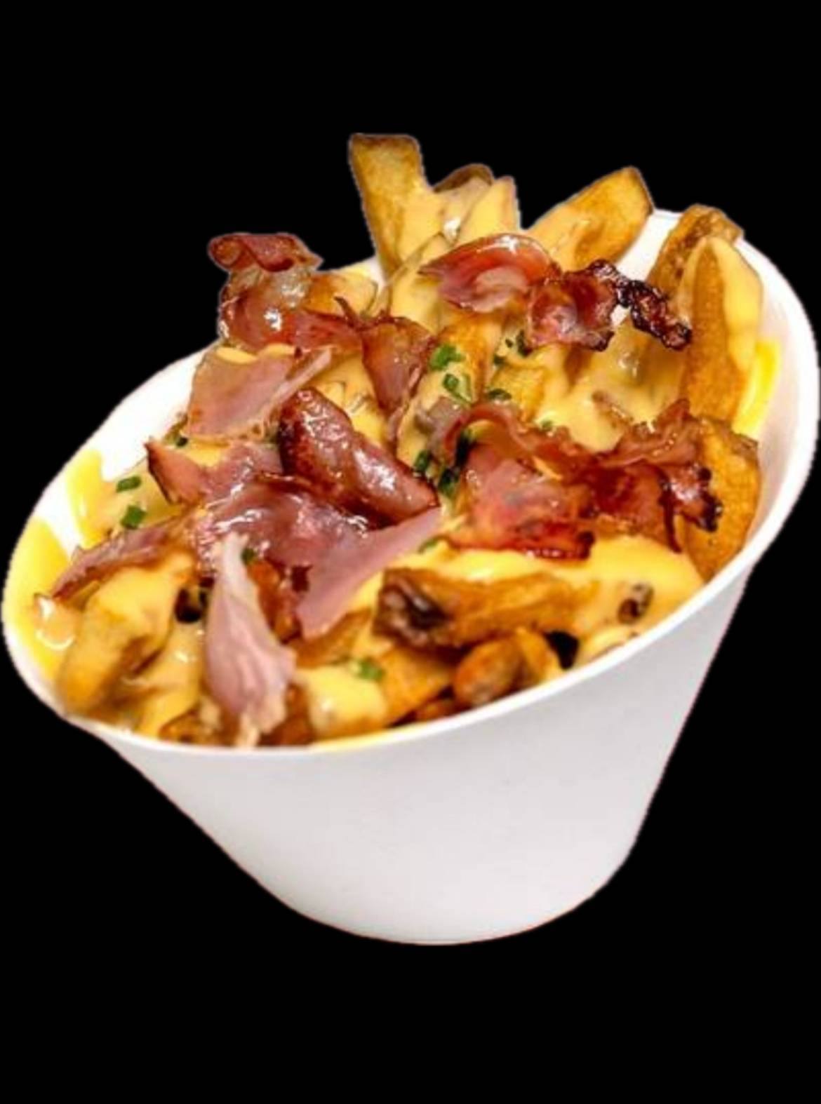 🍟 🧀BARQUETTE DE FRITE SAUCE FROMAGÈRE LARDONS OIGNONS FRITS  🧀🍟