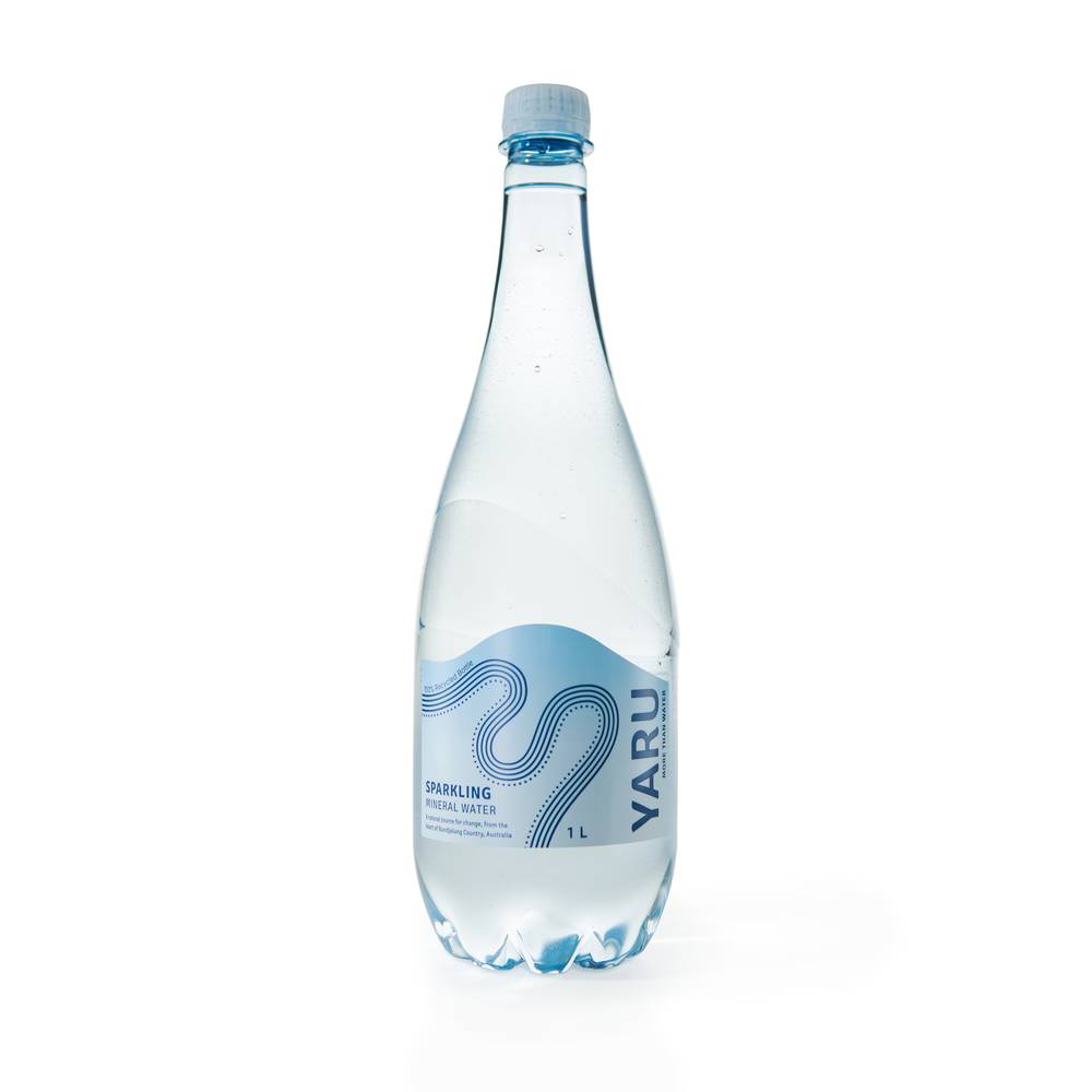 Yaru Sparkling Mineral Water Bottle 1L ea