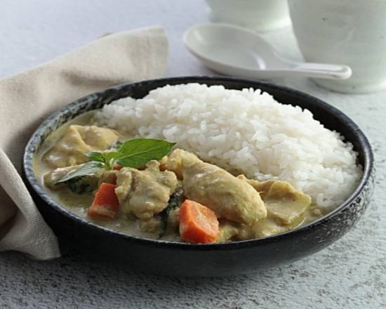泰式綠咖哩雞 Thai Chicken Green Curry
