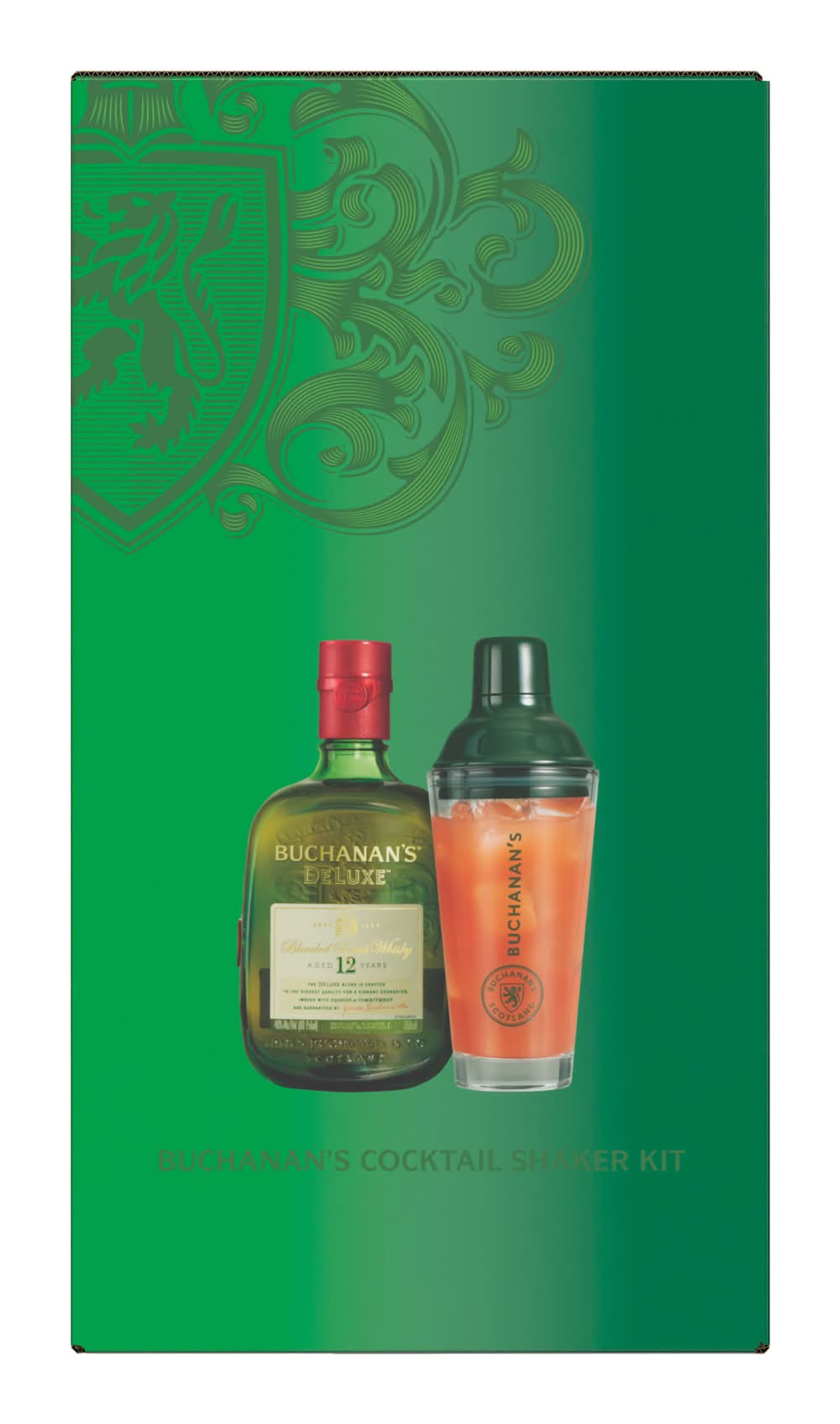Walgreens - Buchanan's Deluxe Blended Scotch Whisky Shaker (25.3