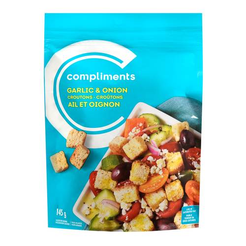 Compliments Croutons, Garlic & Onion (145 g)