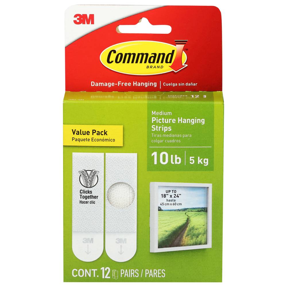 Command Medium Picture Hanging Strips (12 pack)