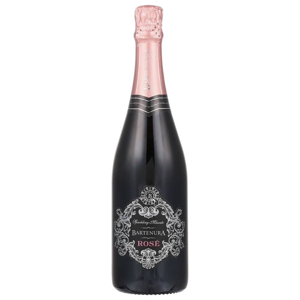 Bartenura Sparkling Rosé Moscato Wine (750 ml)