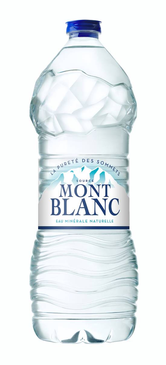 Mont Blanc - Eau minérale naturelle (1 L)