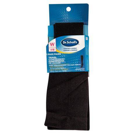 Dr. Scholl's - Travel Compression Knee High 1 Pair (travel compression - 1 pair)