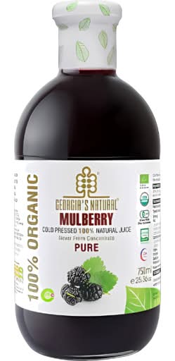 Georgia's Natural Pure Organic Mulberry Juice 1L