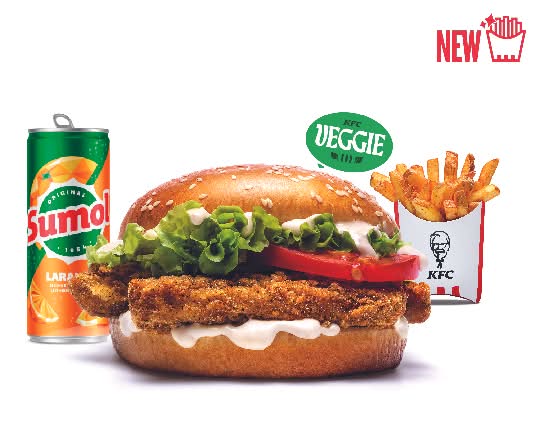 Menu Veggie Burger