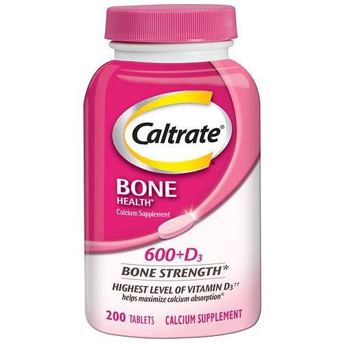 Caltrate 600+D3 Calcium Supplement Tablet - 200.0 ea