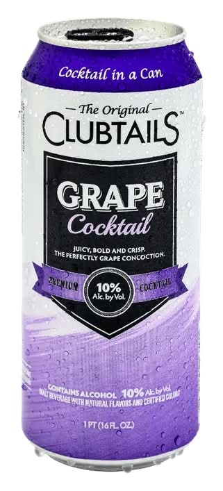 Clubtails Grape Cocktail