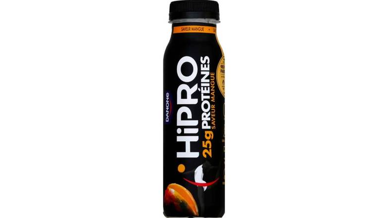 HIPRO Yaourt à boire saveur mangue protéiné 0% mg La bouteille de 300g