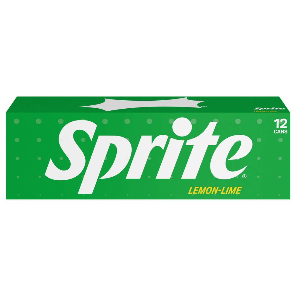 Sprite Soda Soft Drinks (12 pack, 12 fl oz) (lemon-lime)