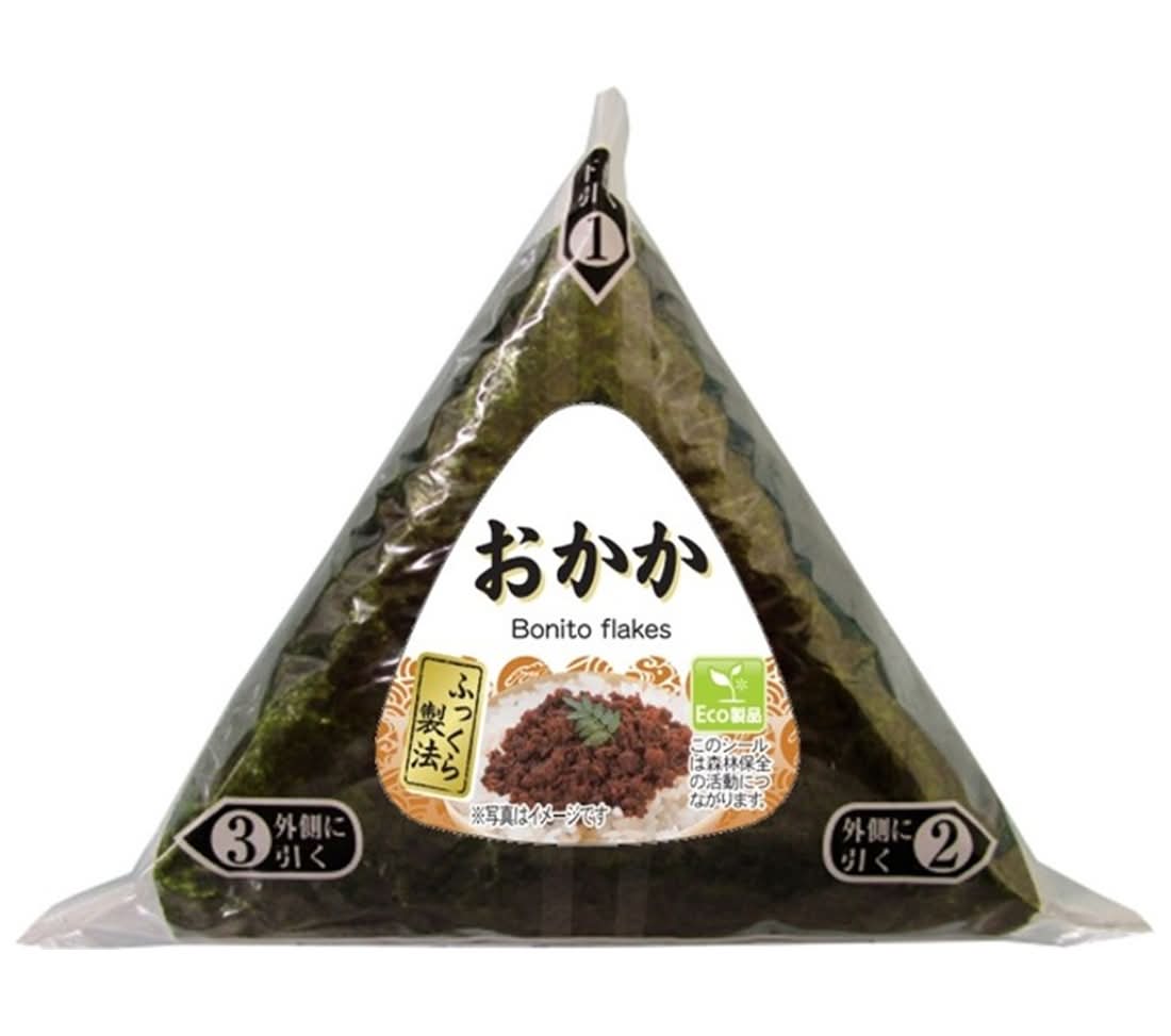 S 手巻おにぎり　おかか