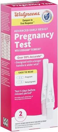 Walgreens Advanced Early Result Pregnancy Test (2 ct)