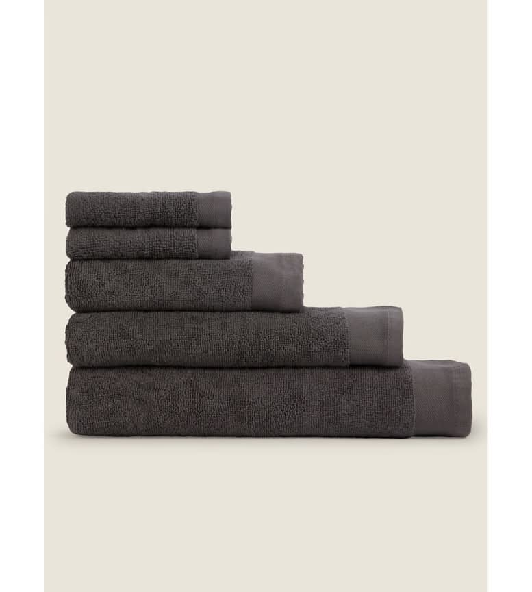 George Home Large, Charcoal, 100% Cotton Bath Sheet