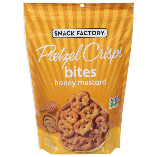 Snack Factory Bites Pretzel Crisps (honey mustard)