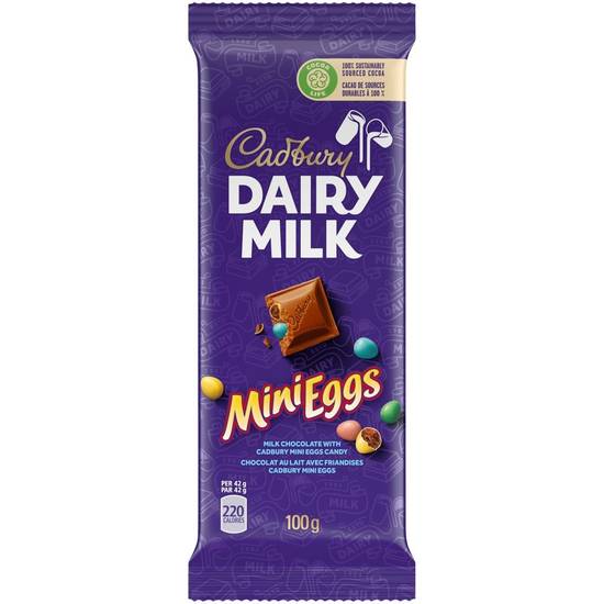 Cadbury dairy milk mini eggs (100 g) - mini eggs milk chocolate (100 g)