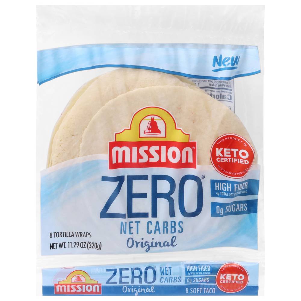 Mission Original Tortilla Wraps (11.29 oz, 8 ct)
