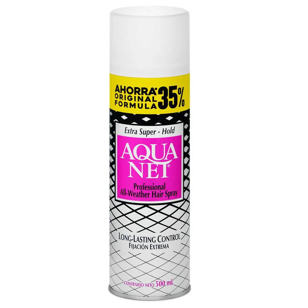 Aqua net spray fijación extrema (500 ml)
