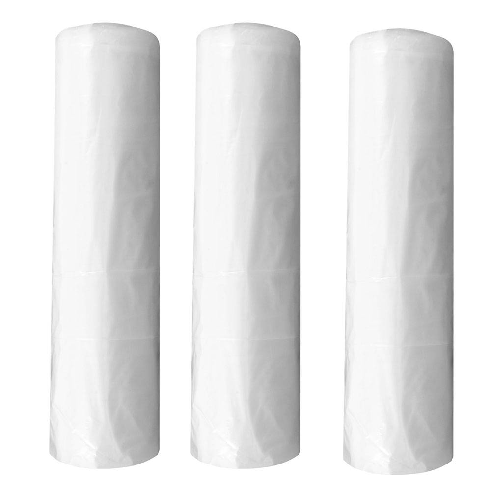 Plástico para cubrir blanco (paquete 3 piezas)