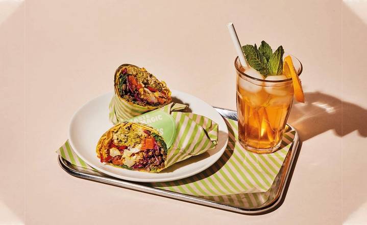 Grab & Go Combo Deal: wrap + homemade drink