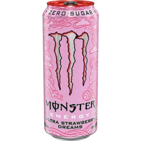 Monster Ultra Strawberry Dreams 16oz Can