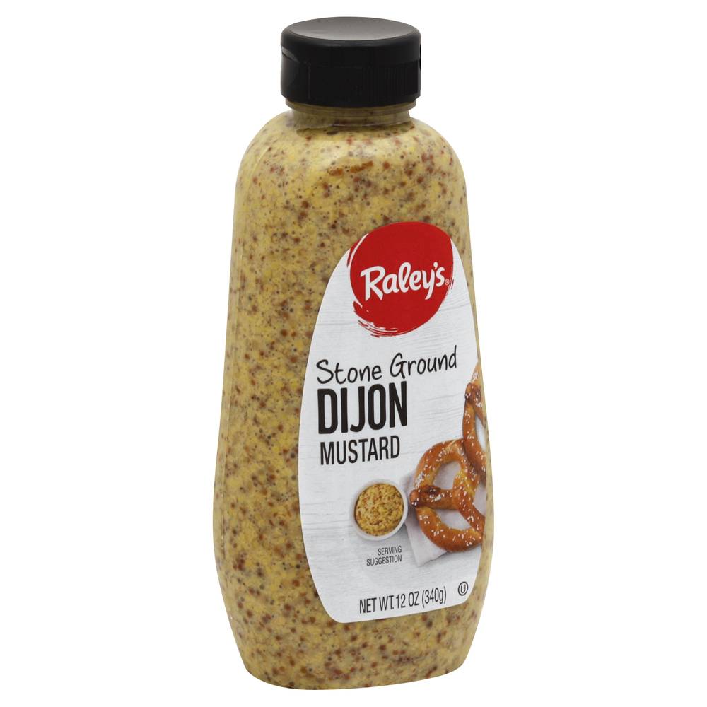 Raley'S Mustard, Stone Ground Dijon 12 Oz